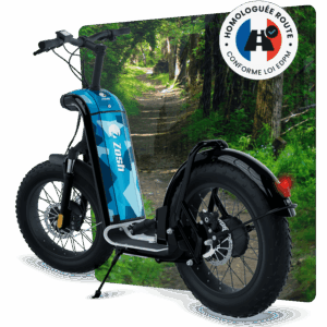 ZOSH Mountain 165 – Trottinette électrique tout-terrain 2 × 750 W